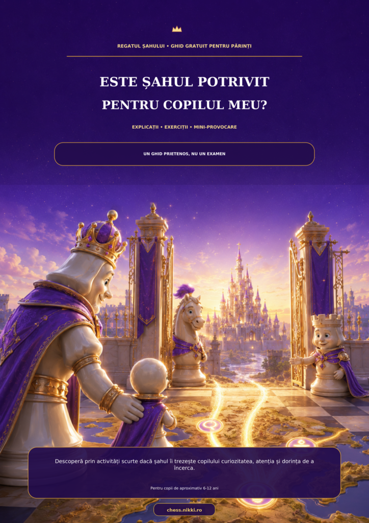 Este șahul potrivit pentru copilul meu?